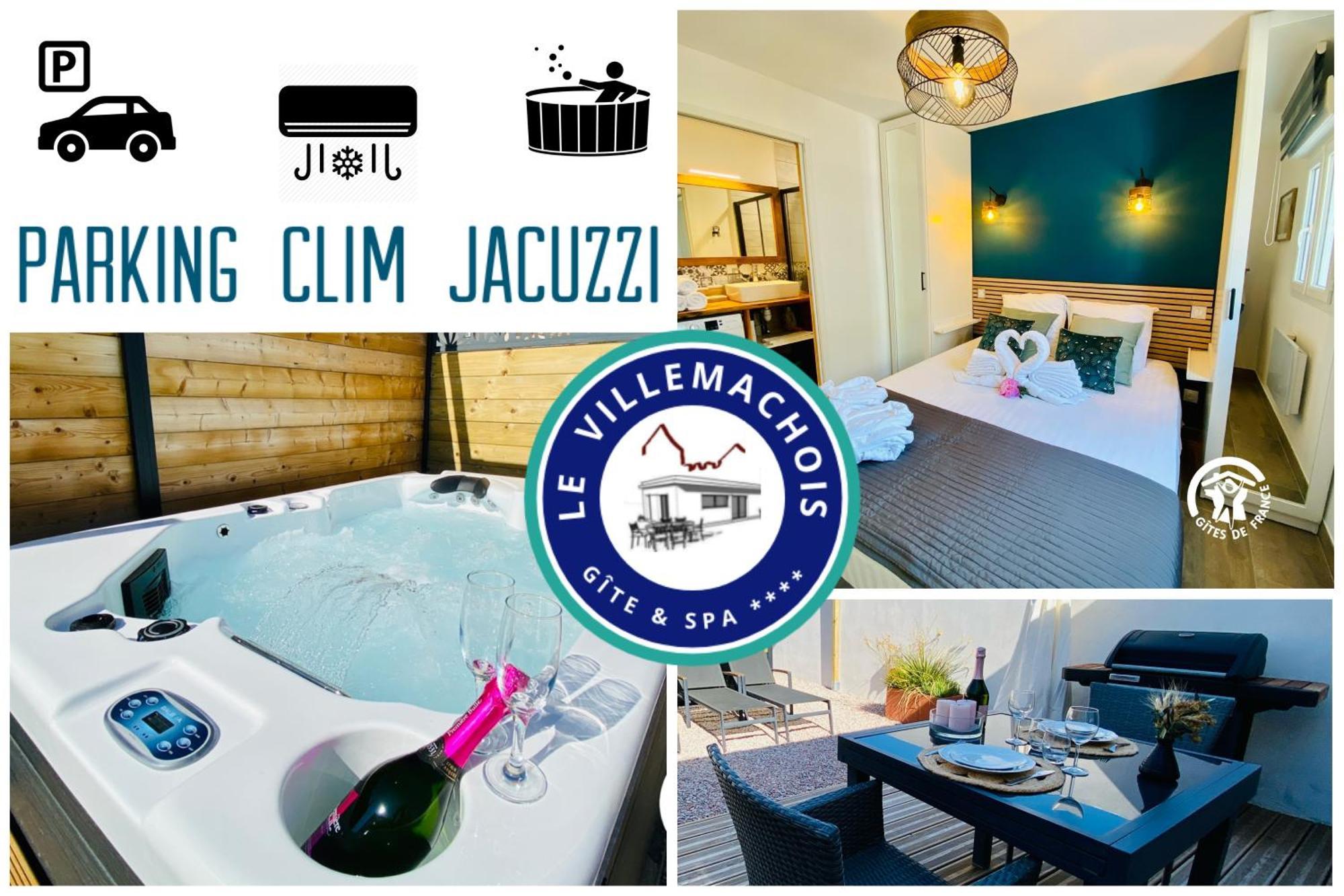 Gite & Spa Le Villemachois - 4 Etoiles - Jacuzzi Couvert - Calme Et Independant - Clim - Parking - 5 Min Carcassonne Villemoustaussou Exterior foto