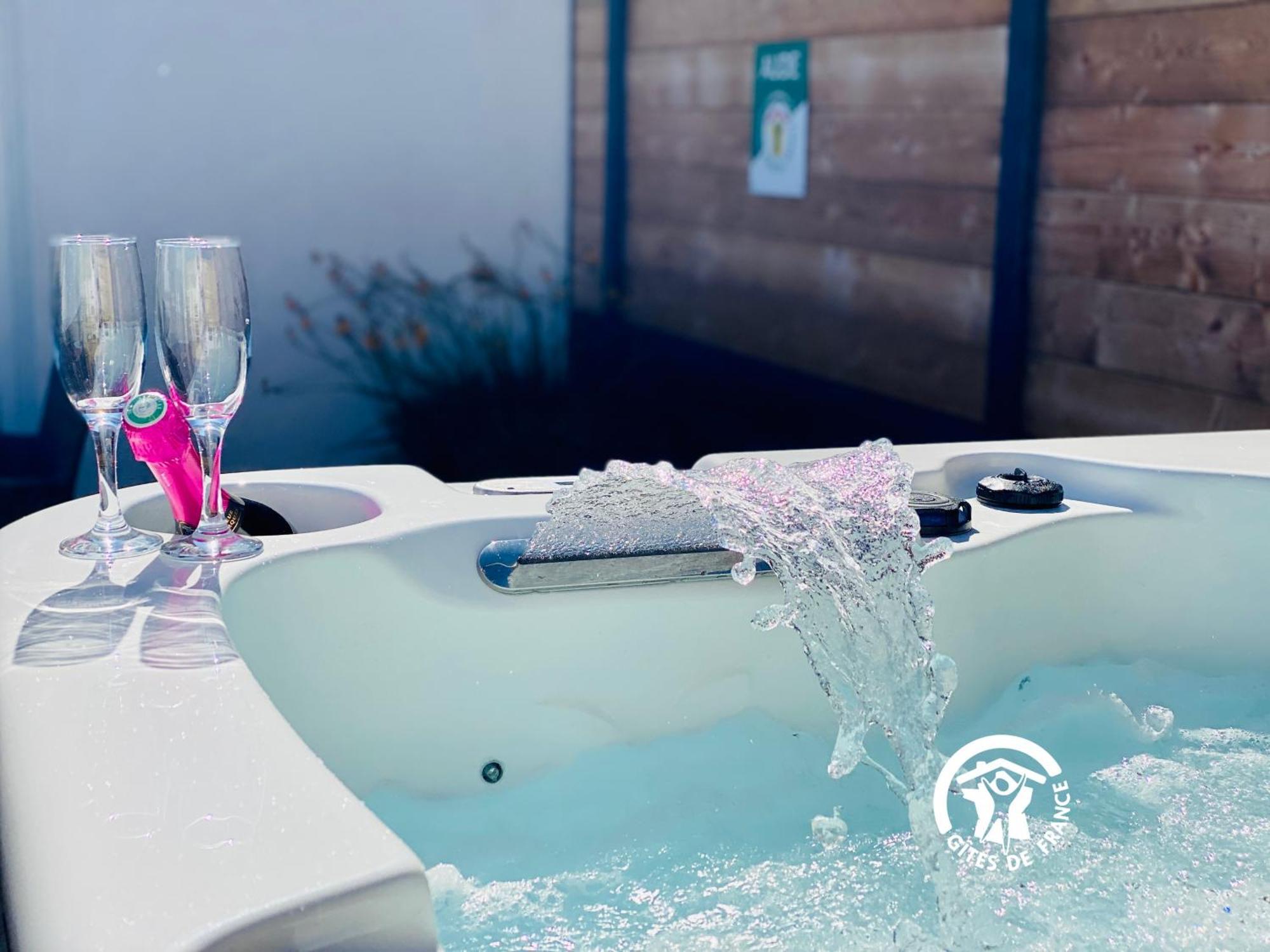 Gite & Spa Le Villemachois - 4 Etoiles - Jacuzzi Couvert - Calme Et Independant - Clim - Parking - 5 Min Carcassonne Villemoustaussou Exterior foto