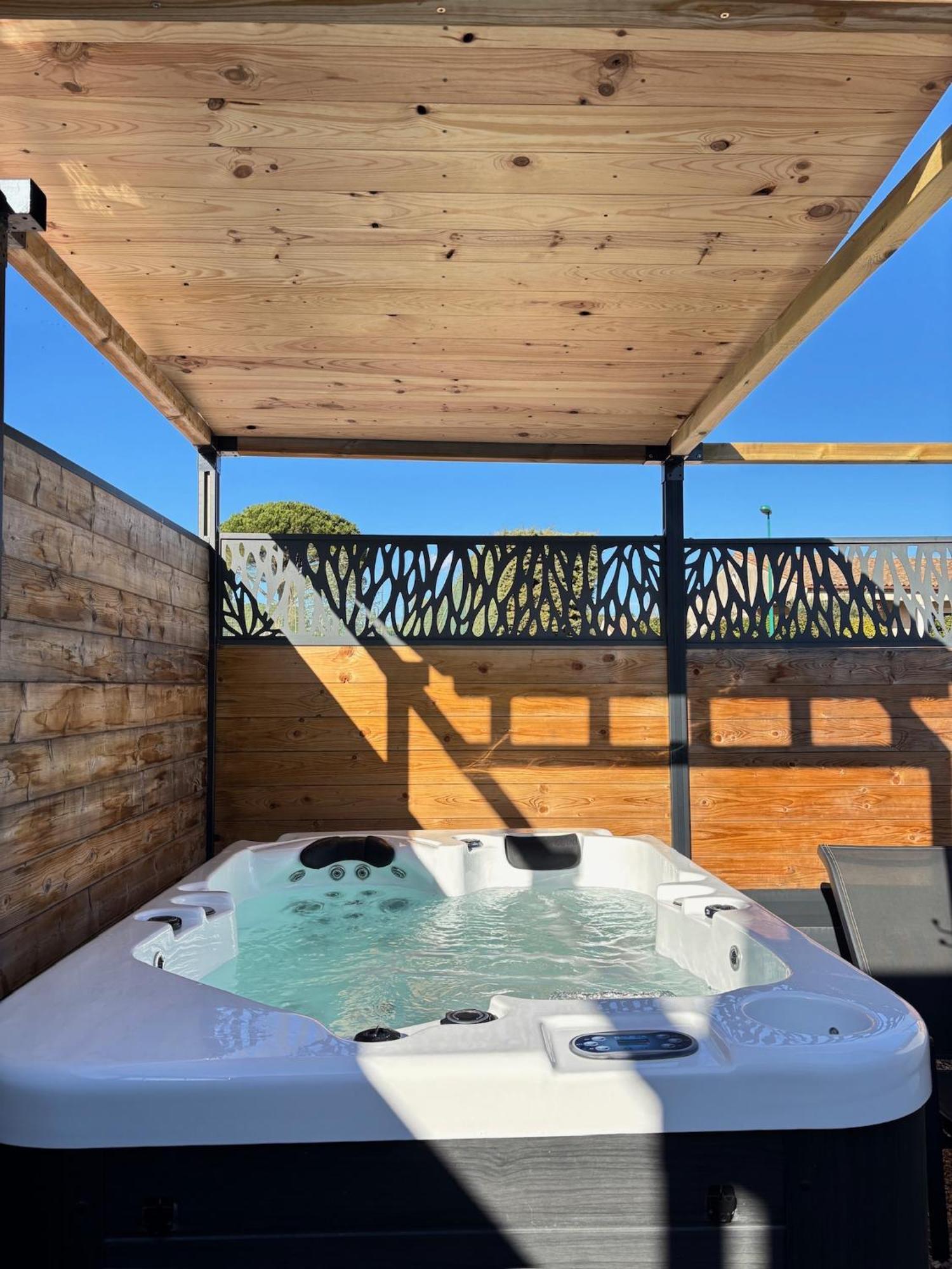 Gite & Spa Le Villemachois - 4 Etoiles - Jacuzzi Couvert - Calme Et Independant - Clim - Parking - 5 Min Carcassonne Villemoustaussou Exterior foto